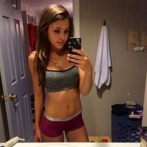 photo amateur Fit and cute