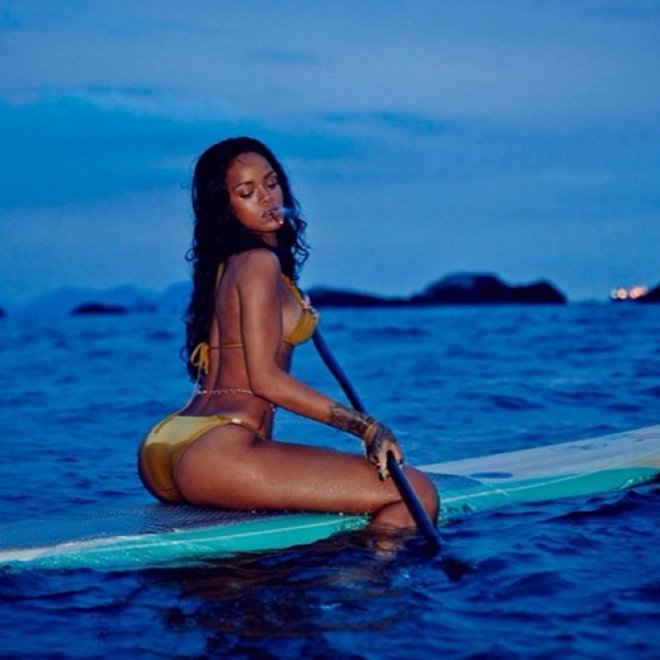 I do say, Rihanna has quite an exceptional ass