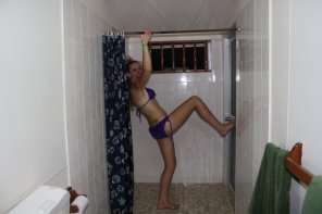 foto amatoriale Shower surprise