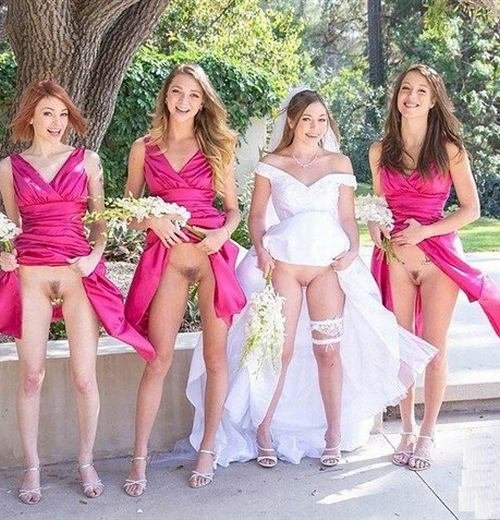 Bridal Party nude