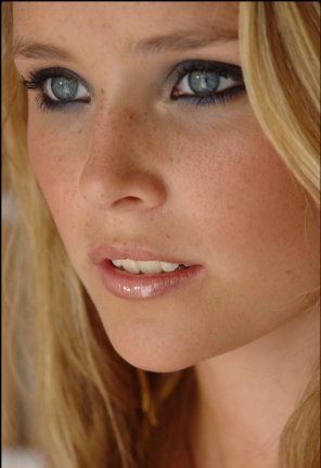 photo amateur Blonde and Freckles