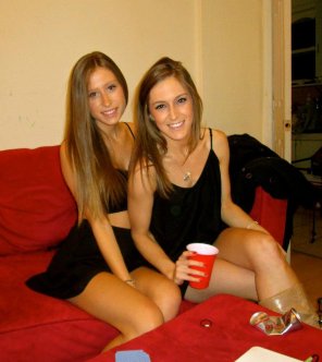 amateurfoto Two on the couch