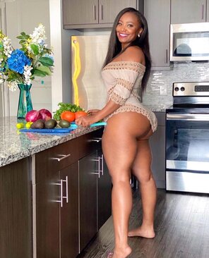 amateur photo 33 years old football podcast host Briana Bette