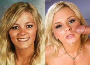 amateurfoto Bree Olson then and now
