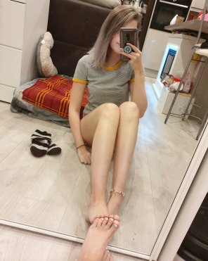 foto amateur White toenails ðŸ¤ [F] [19]