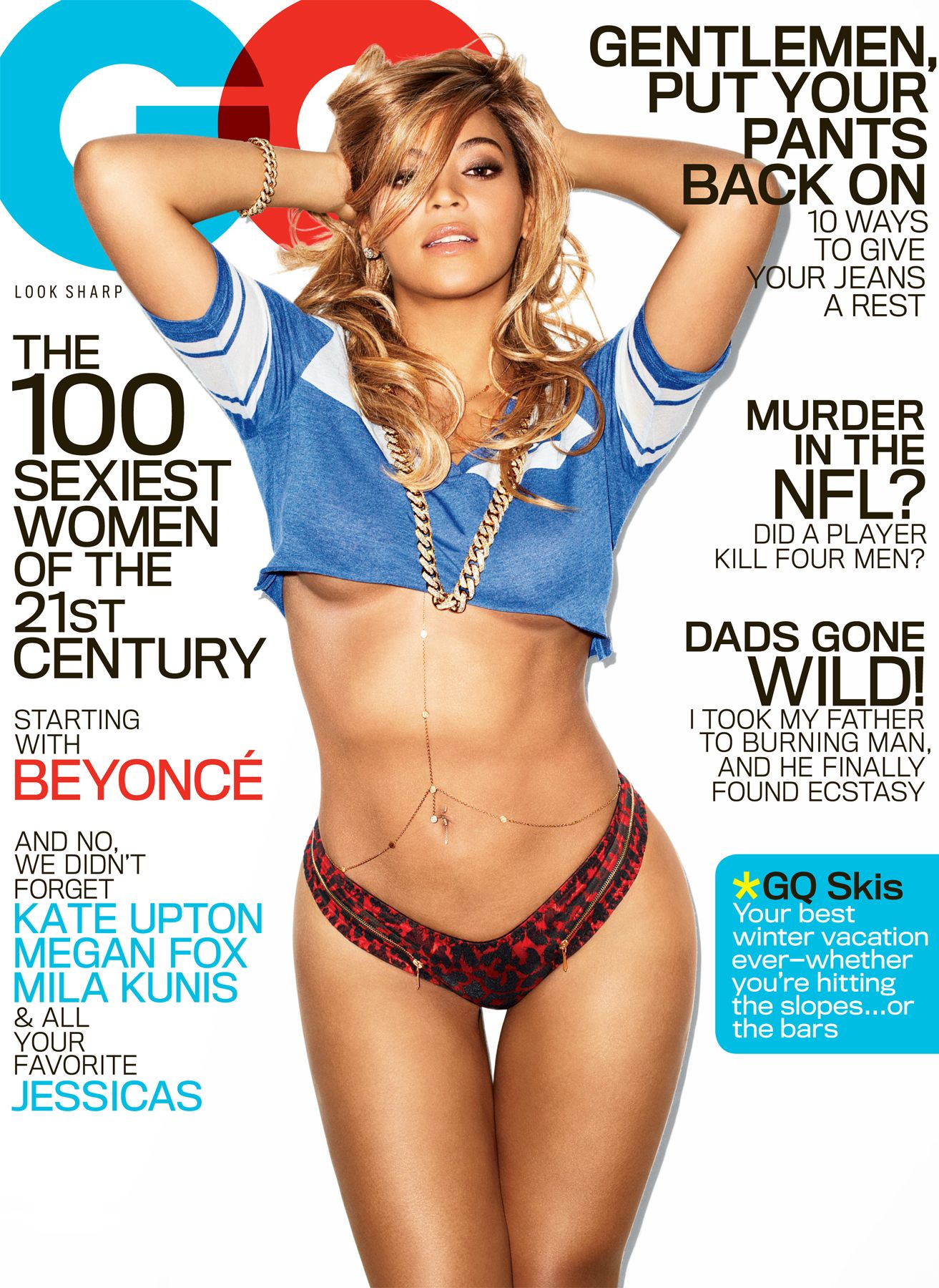 Beyonce on the cover of GQ Porn Pic - EPORNER