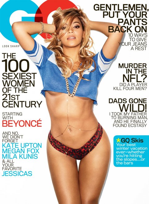 Beyonce on the cover of GQ