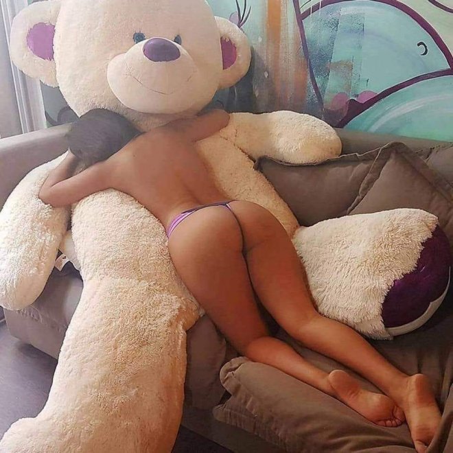 Teddy Bear nude