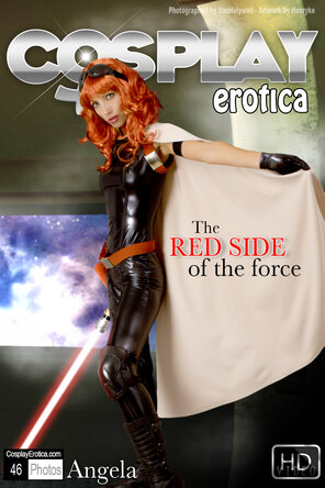 Erogenous Cosplay Erotica Angela – The Red Side of the Force (Star Wars) – 46 pics