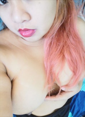 amateur photo [F] I heard you liked pink hair ðŸ’‹