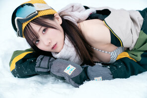 zdjęcie amatorskie けんけん (Kenken - snexxxxxxx) Bikini and Snow (28)