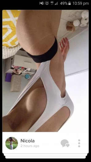 amateur pic Tinder moment, perfect body
