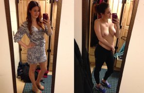 amateur-Foto Dress to nothing
