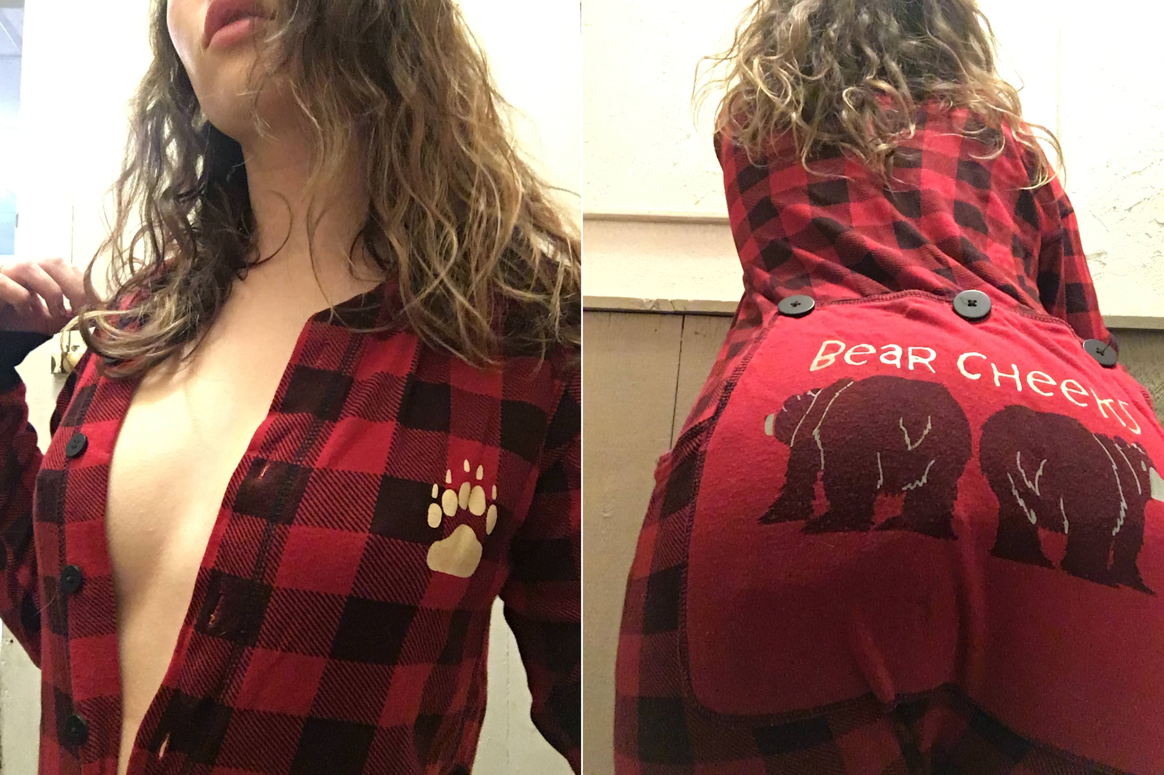 How cute are these onesie pajamas? [F] Porn Pic - EPORNER