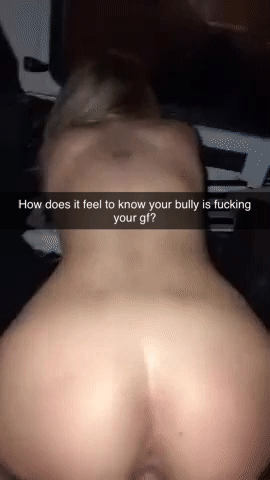 amateurfoto You lost a bet to your bully with youR GFs boobs as wager