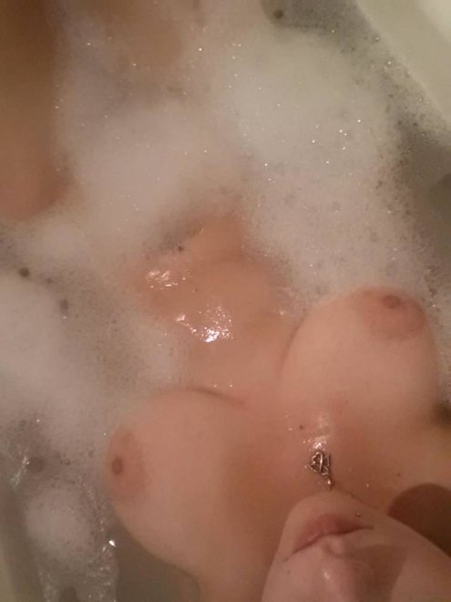Just lounging in the tub. I don't suppose you'd want to get in and play with them, would you? Ladies are particularly welcome!