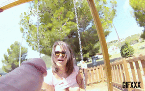 amateur pic On a Swing