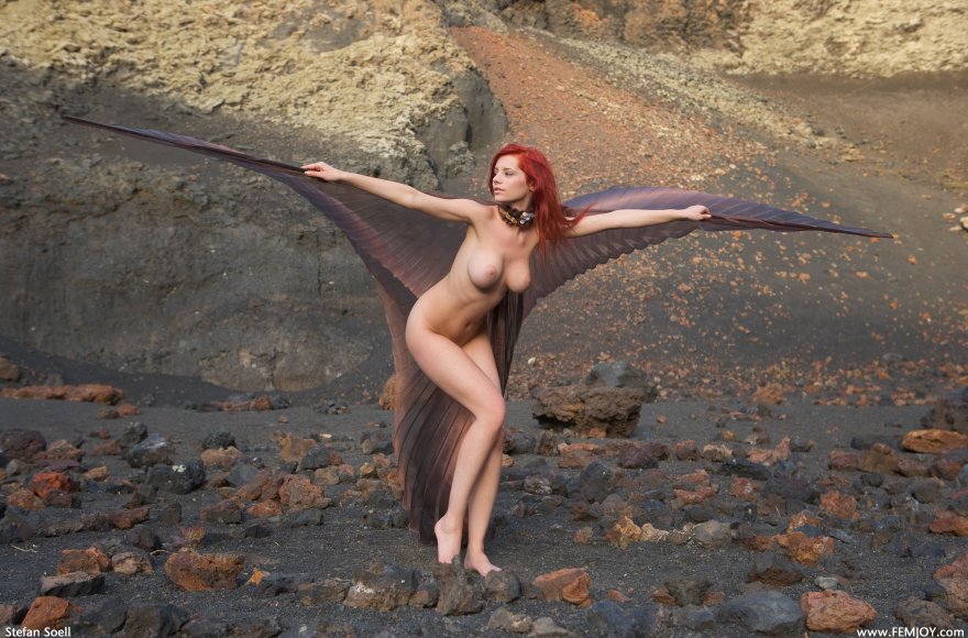 Ariel Piper Fawn with wings!