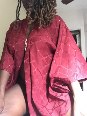 アマチュア写真 I bought this kimono in Japan last month, and here I thought I'd never wear it!