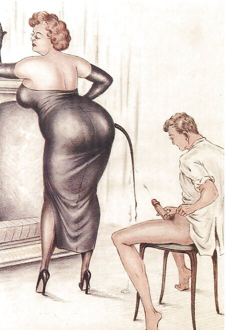 Vintage Erotic Drawings/Toons - 035_1000 Porn Pic - EPORNER