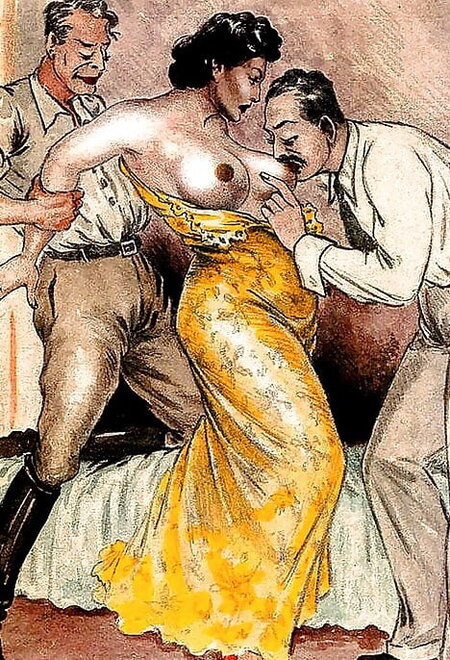 Vintage Incest Porn Drawings - Vintage Erotic Drawings/Toons - 236_1000 Porn Pic - EPORNER