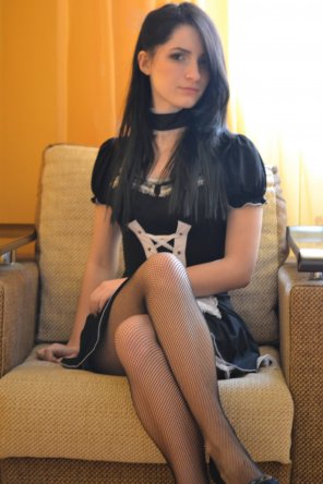 zdjęcie amatorskie Sexy Maid
