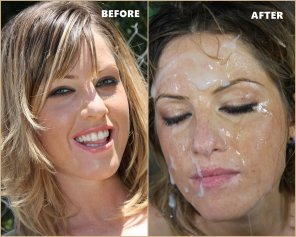 foto amatoriale Tricia Oaks - Before & After - Bro Banged!