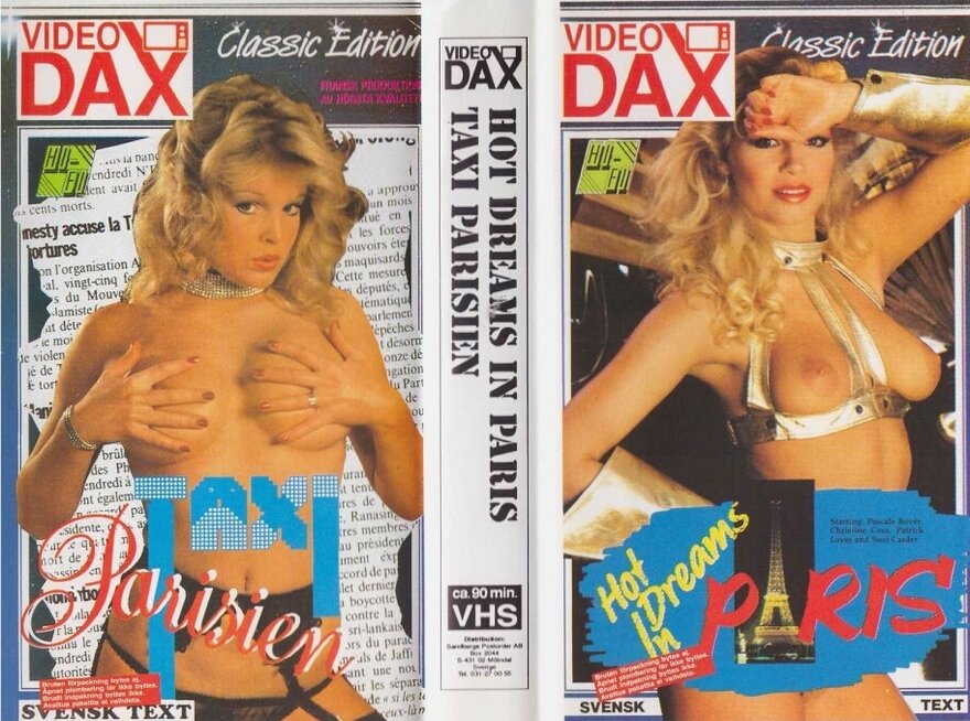 DAX VIDEO - HOT DREAM IN PARIS TAXI PARISIEN