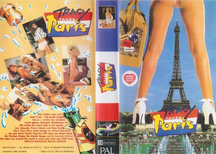 PARADISE VISUAL - TRACY TAKES PARIS