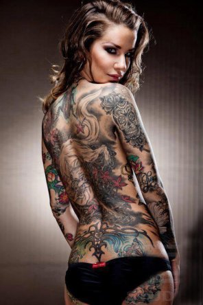 zdjęcie amatorskie Tattoo Shoulder Clothing Arm Beauty 