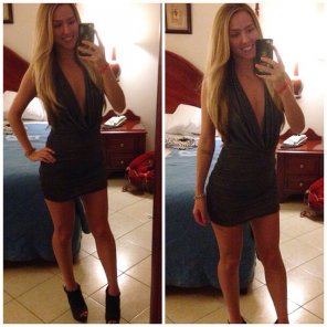 amateurfoto Toned in a tight dress