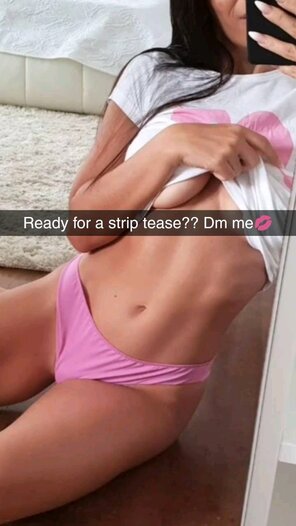 Ready for a strip tease??