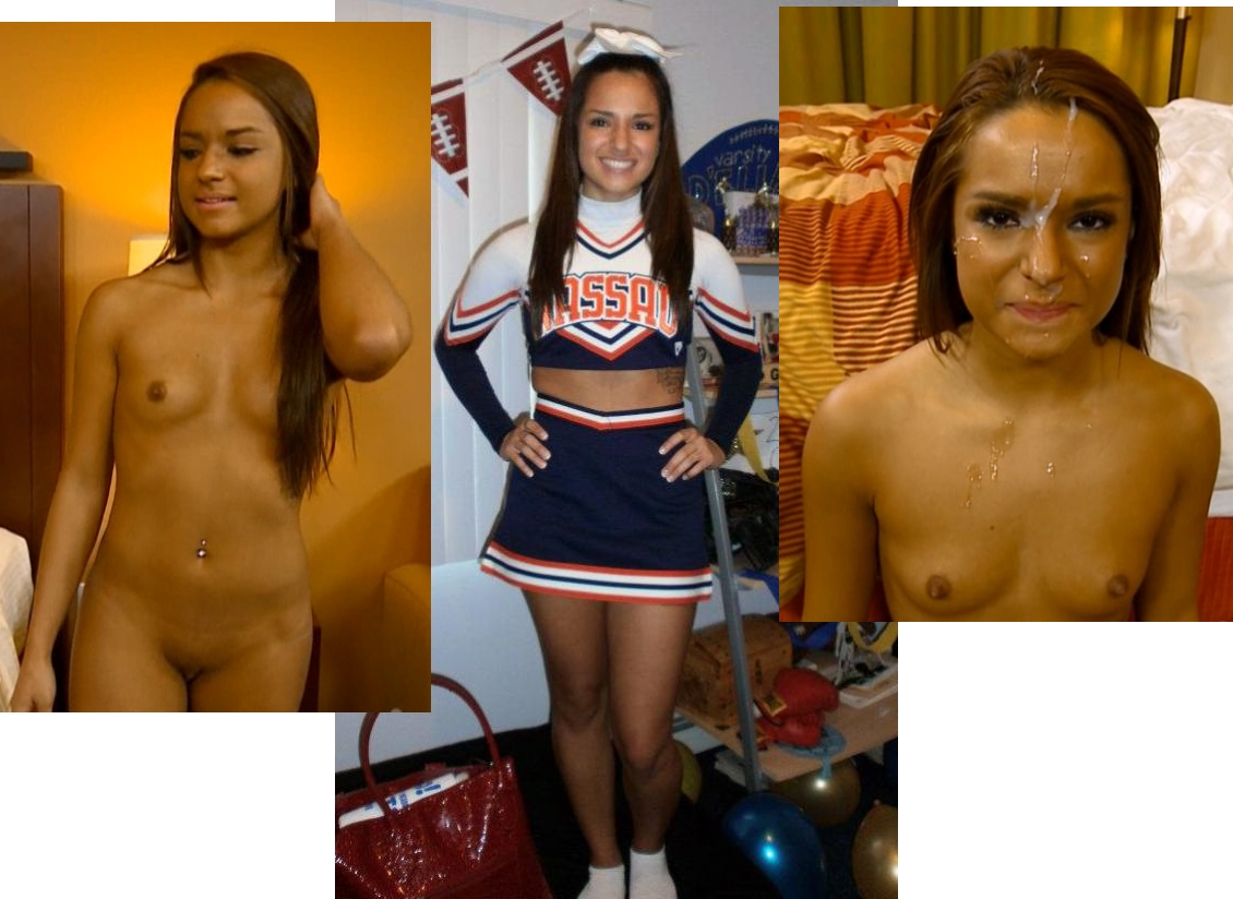 Collage cheerleader porn