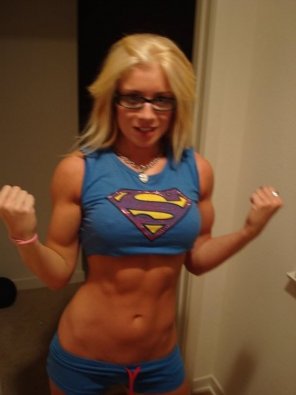 foto amateur Superwoman
