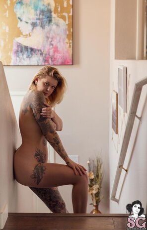 foto amateur Suicide Girls - Calla - Golden (58 Nude Photos) (49)