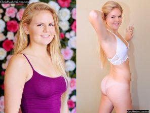 foto amatoriale Fresh-Faced 19yo Blonde With Assets