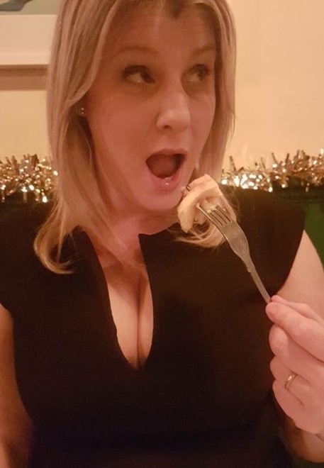 Milf out for dinner