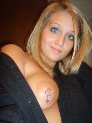 amateur photo Sexy with piercings