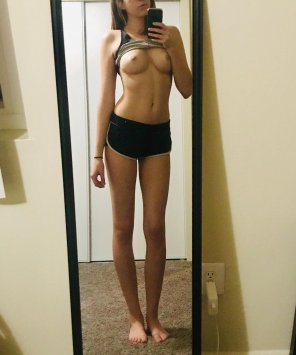 [F24] Not sure whether my tits or my legs are my best feature. I think it's a tie ;)
