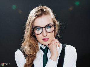 foto amatoriale Eyewear Glasses Hair Face Beauty Lip 