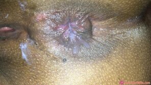 photo amateur cum dripping from her hole