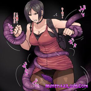 foto amadora ada-wong-trapped-by-tentacles-the-hyperman-aa