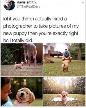 Wholesome pupper