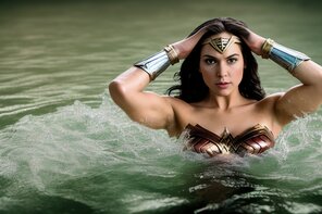 zdjęcie amatorskie Wonder Woman begs for sex
