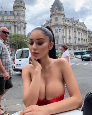 foto amatoriale City boobs show