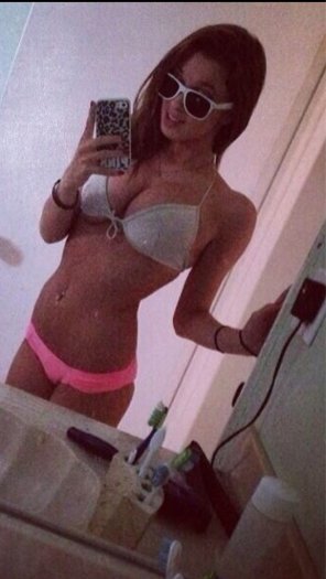 foto amadora Bikini selfies are great