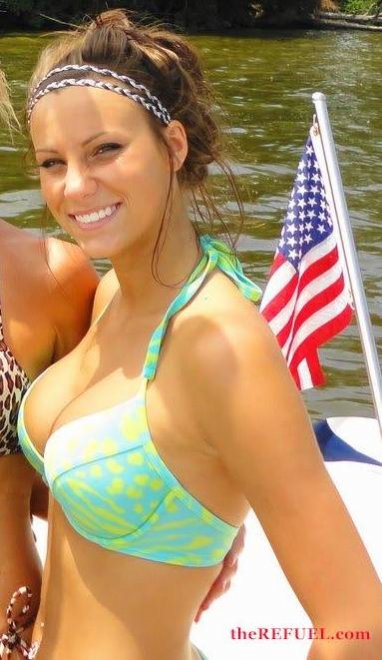 Big Tits on a Boat