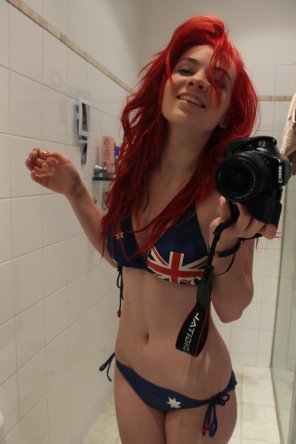 zdjęcie amatorskie Sexy Redhead