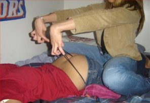 amateur photo Sexual wedgie