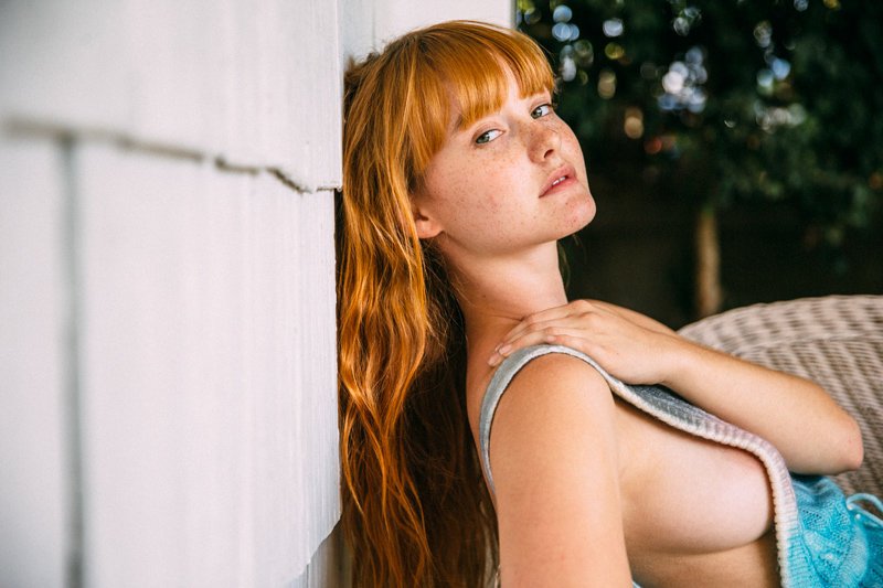 The sideboob of Kacy Anne Hill